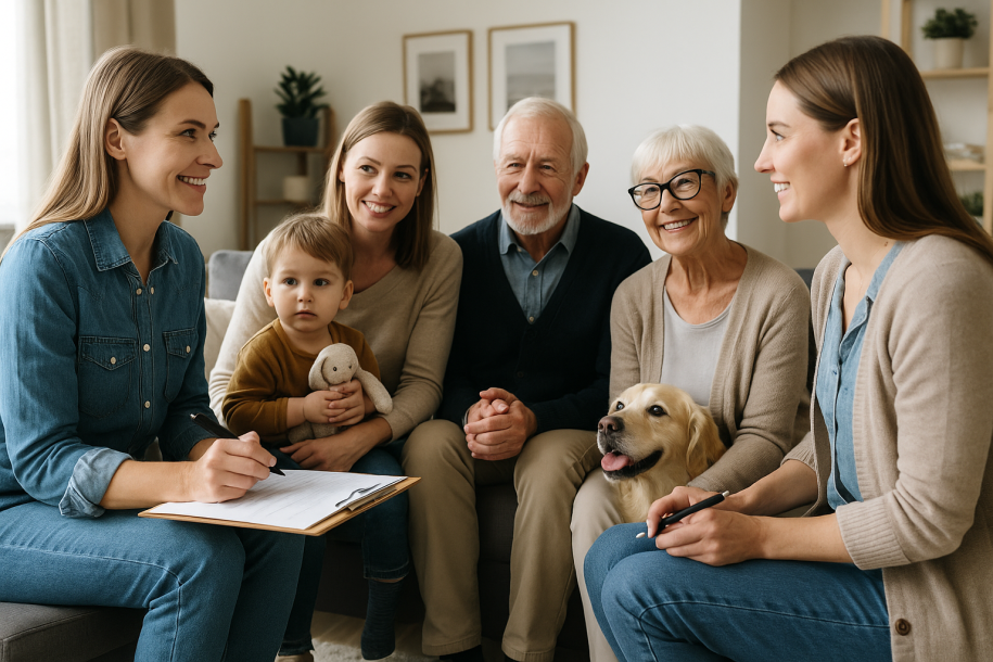 Bezpiecznie z nową opiekunką lub pomocnikiem: praktyczny przewodnik dla rodzin