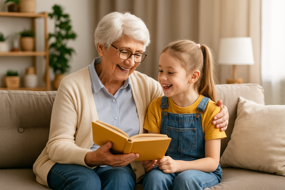Babcie jako opiekunki dzieci: na świecie znane także jako „granny nanny“